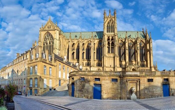 Metz et la belle cathédrale Saint-Étienne — Metz