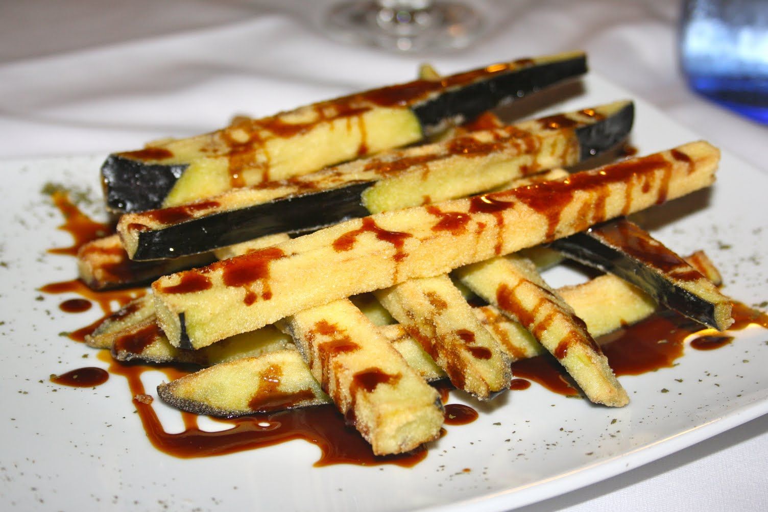 Aubergines frites à Cordoue — Cordova