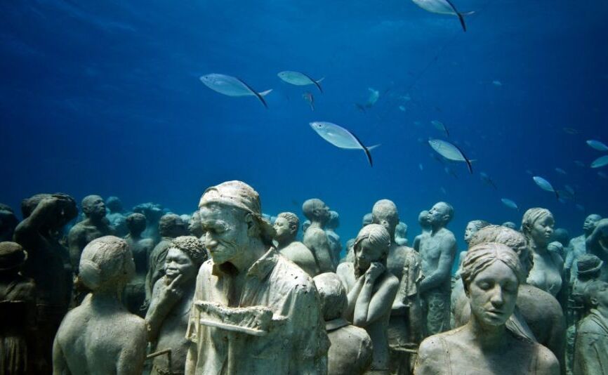 Le Musée de l'Atlantique, premier musée sous-marin d'Europe — Playa Blanca