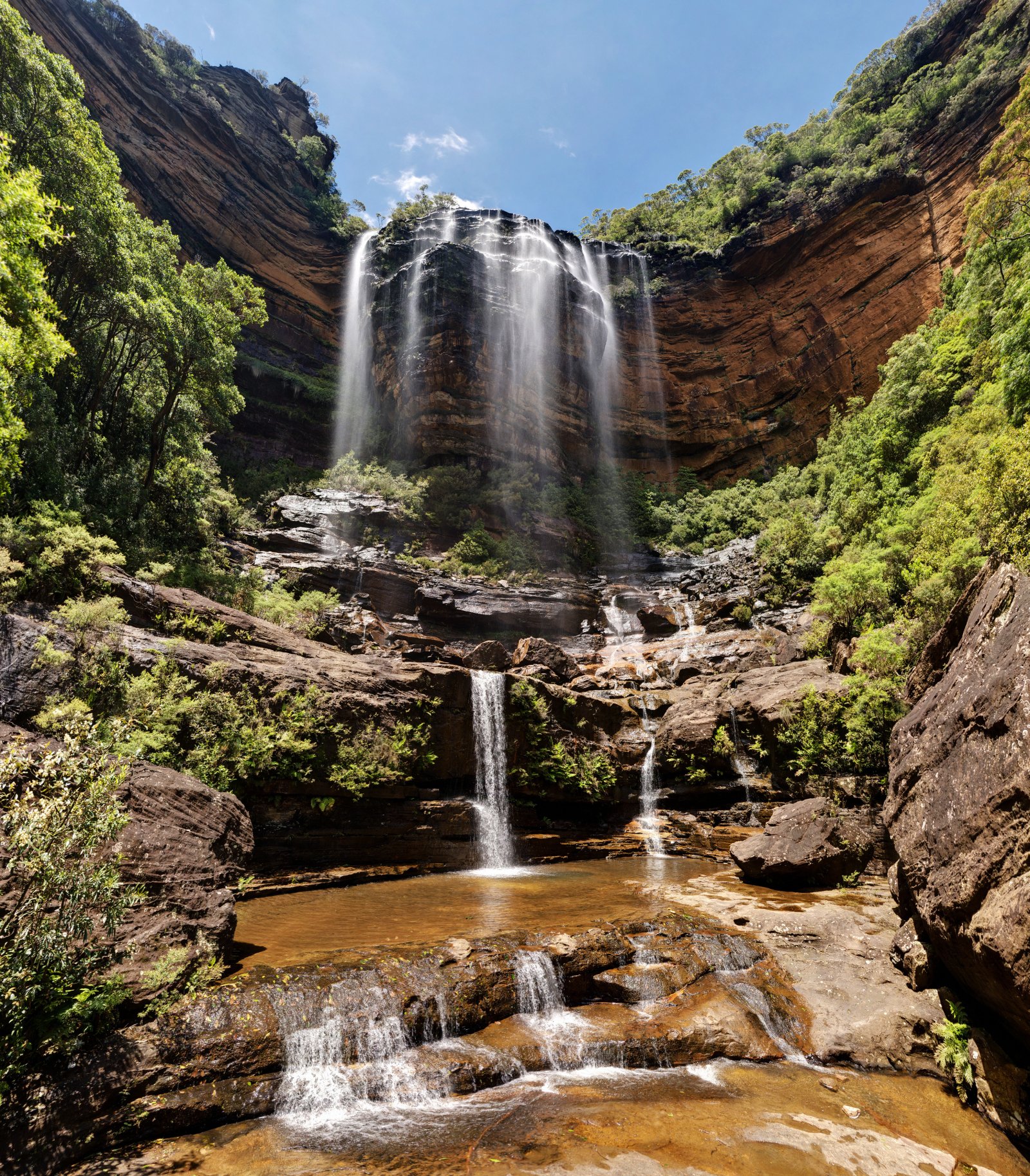 Les chutes de Wentworth sur les montagnes bleues - Wentworth Falls | Secret World Trip Planner