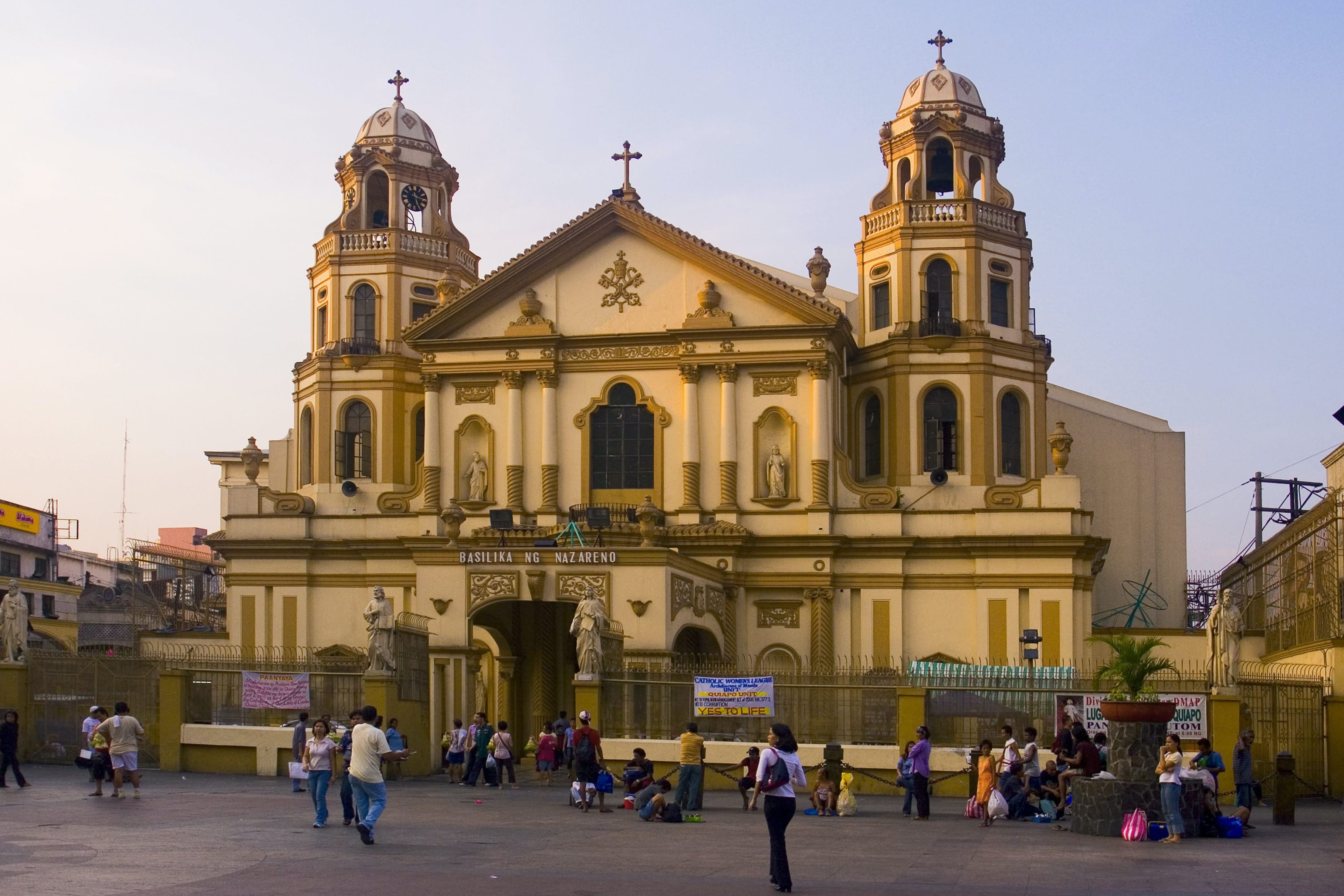 Quiapo Church, the Basilica of Black Nazarene — Manila