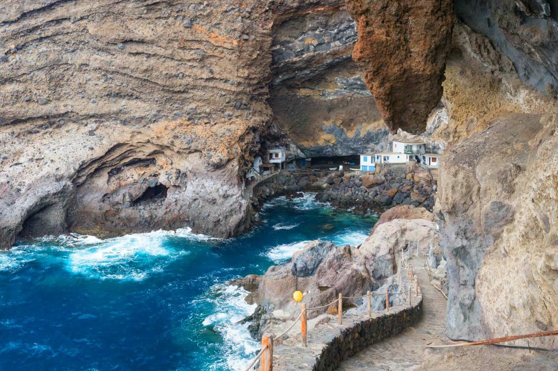 Île de La Palma | Grotte des pirates Poris de Candalaria — Tijarafe