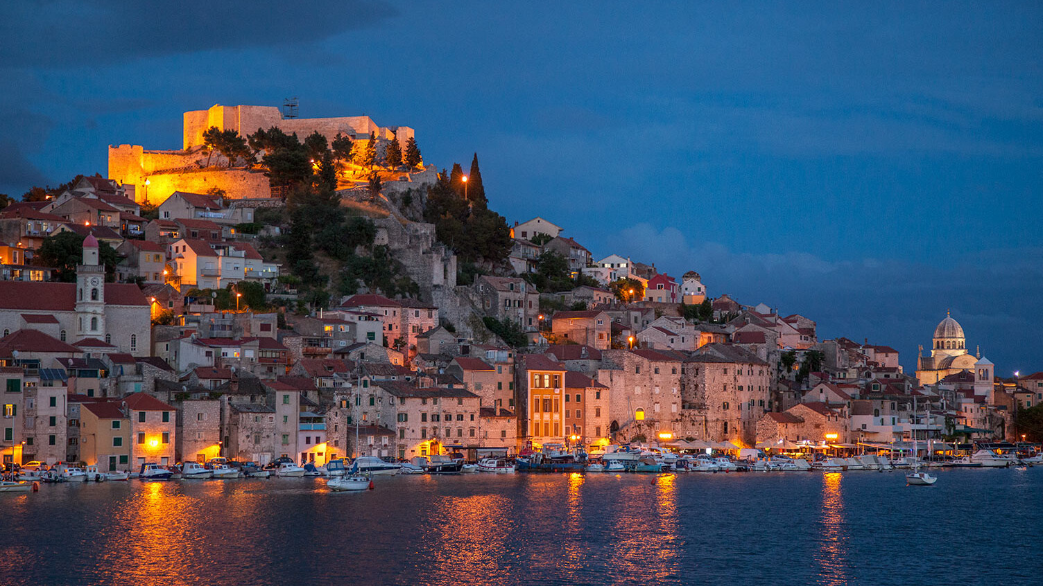 The fortified town of Šibenik — Sibenico