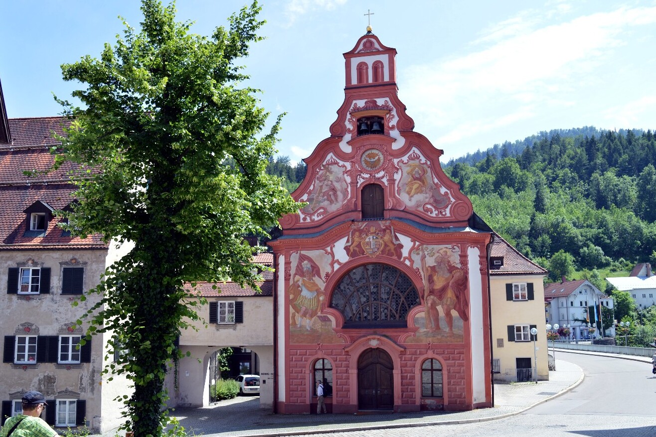 Fussen: Hospital church — Füssen