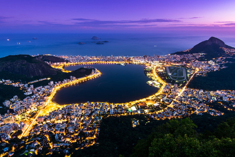 Rodrigo de Freitas - Rio de Janeiro, Brasile — Rodrigo de Freitas Lagoon