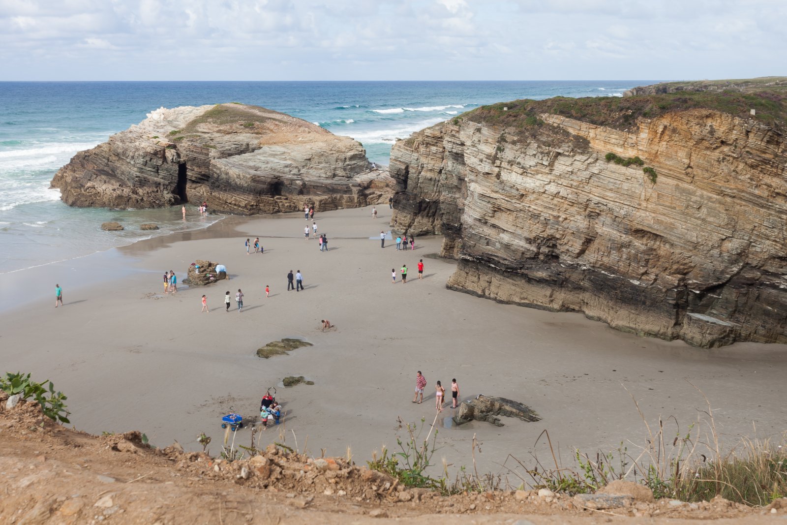 The praia das Catedrais beach is a natural monument - Praia das Catedrais | Secret World Trip Planner
