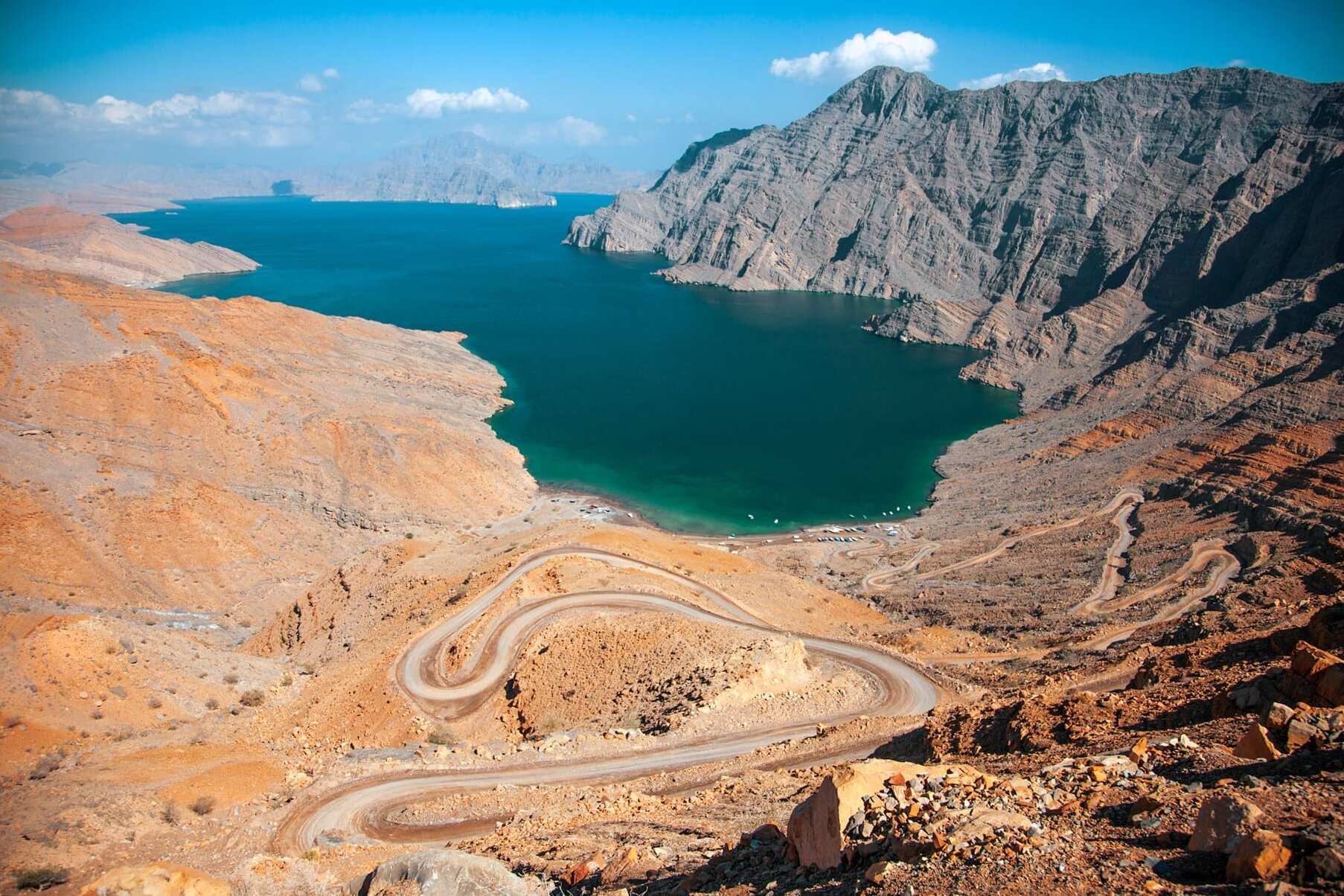La péninsule de Musandam est souvent absente de l'itinéraire d'Oman en raison de ses différences — governatorato di Musandam