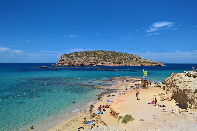 The beach of Cala Comte - 07829 | Secret World Trip Planner