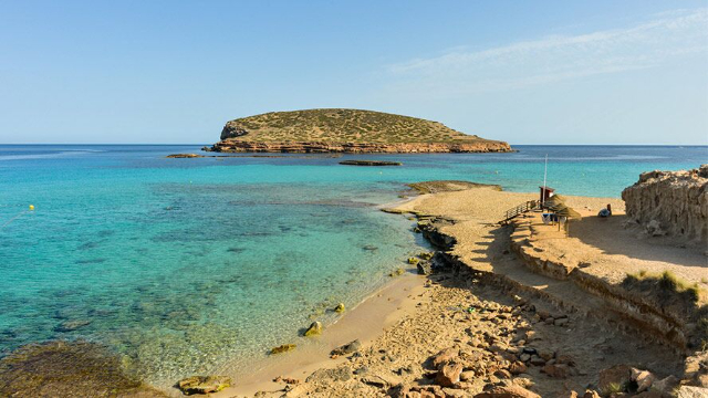 The beach of Cala Comte - 07829 | Secret World Trip Planner