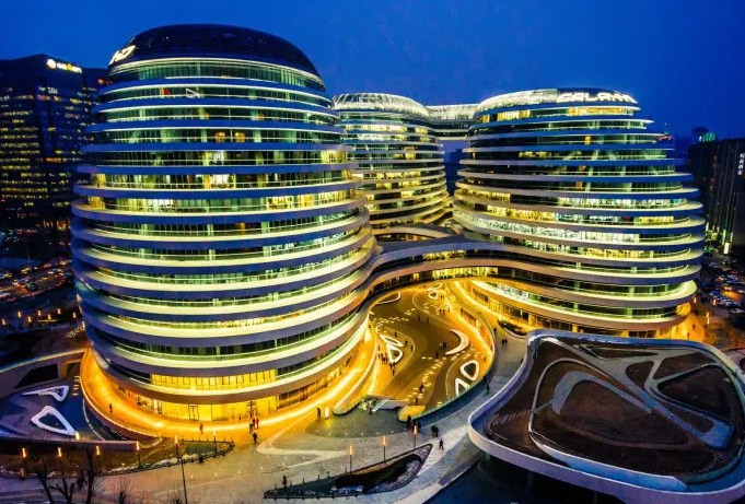 Zaha Hadid : Galaxy SOHO à Pékin — Dongcheng Qu