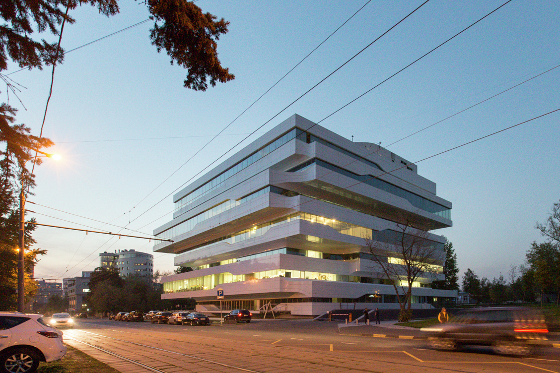Zaha Hadid:Dominion Office Building a Mosca — Moskva