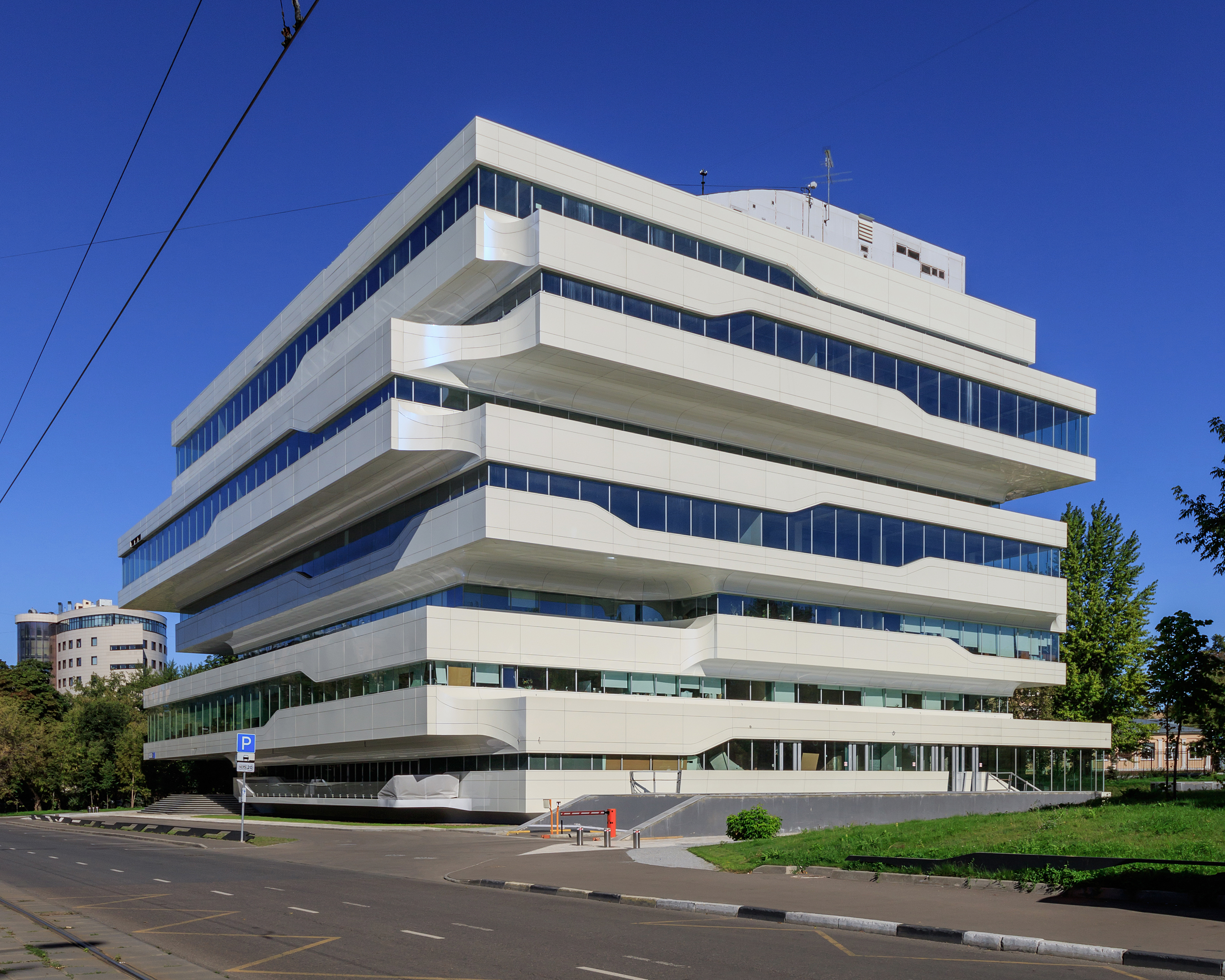 Zaha Hadid:Dominion Office Building a Mosca - Moskva | Secret World Trip Planner