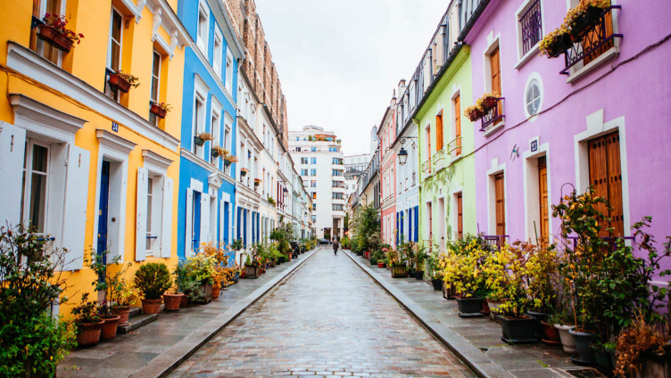 Rue Crémieux: gehien koloretsua kalean Parisen - Paris | Secret World Trip Planner