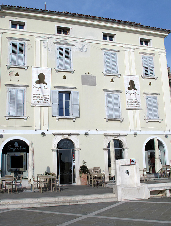 Lieu de naissance de Tartini — Cankarjevo nabrežje 3