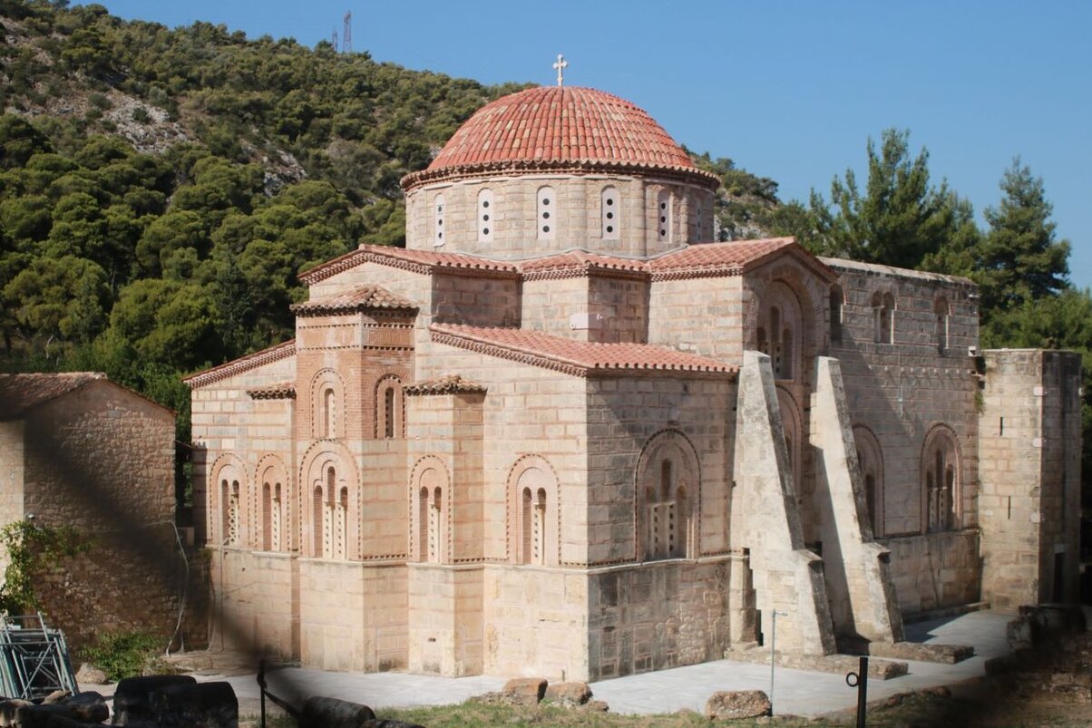Le monastère de Daphnis — Chaidari