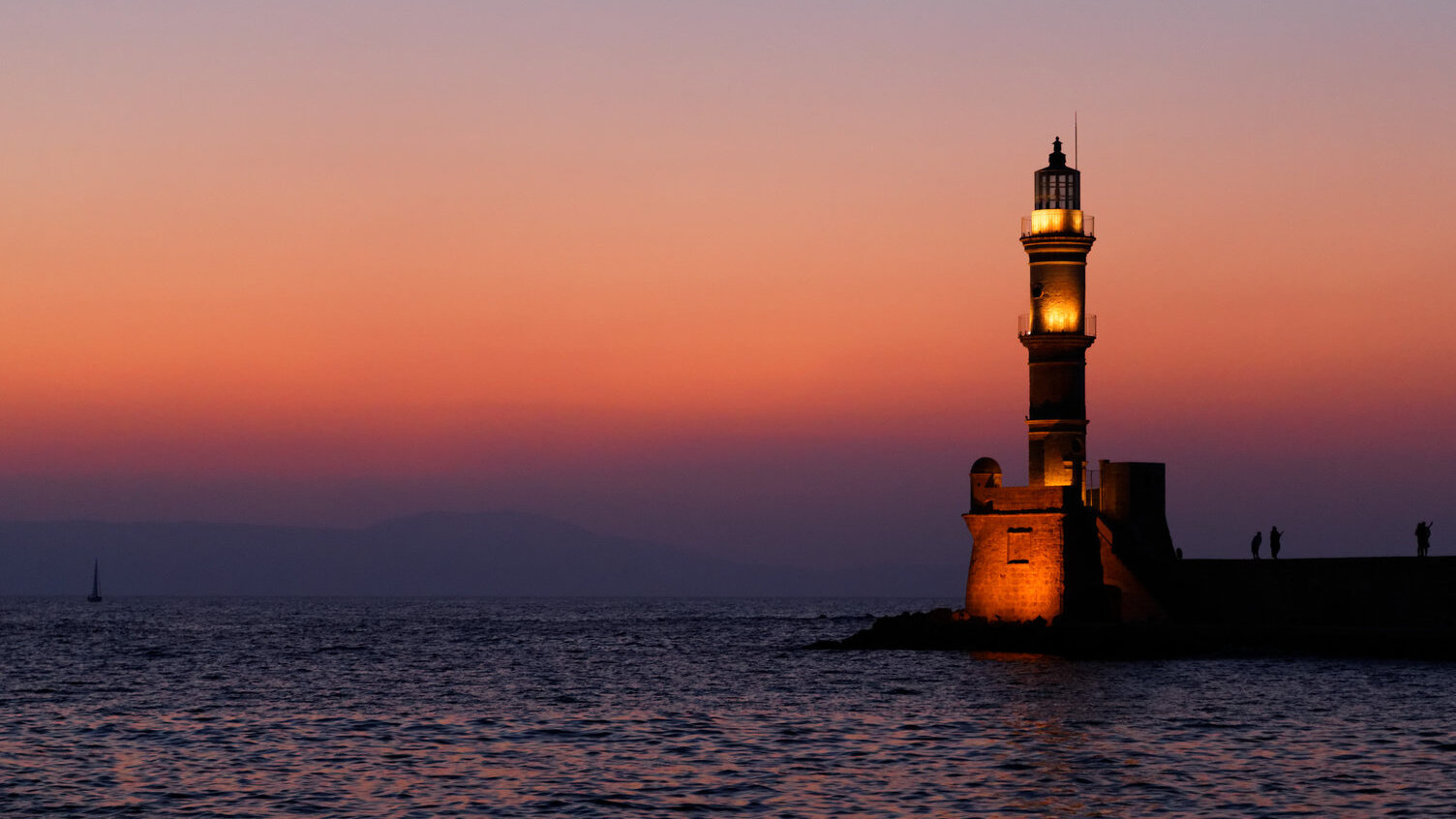 Le phare de Chania — La Canea