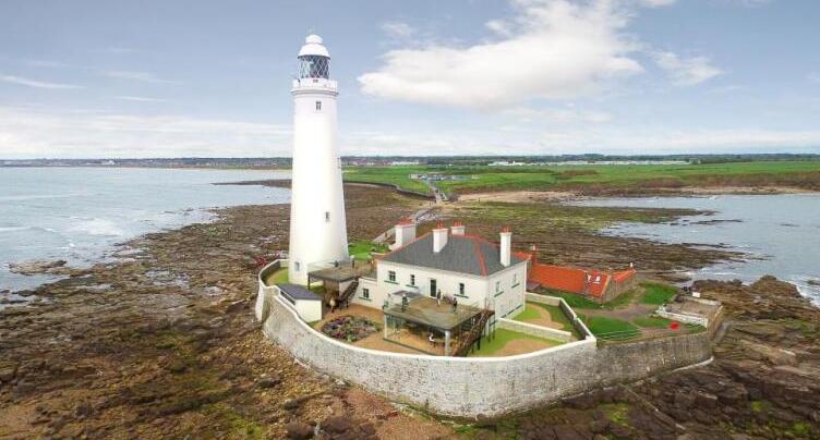 St. Mary’s Lighthouse — St Mary's Island Causeway