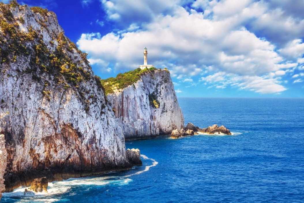 Cap Lefkatas, le paysage romantique par excellence — Greece