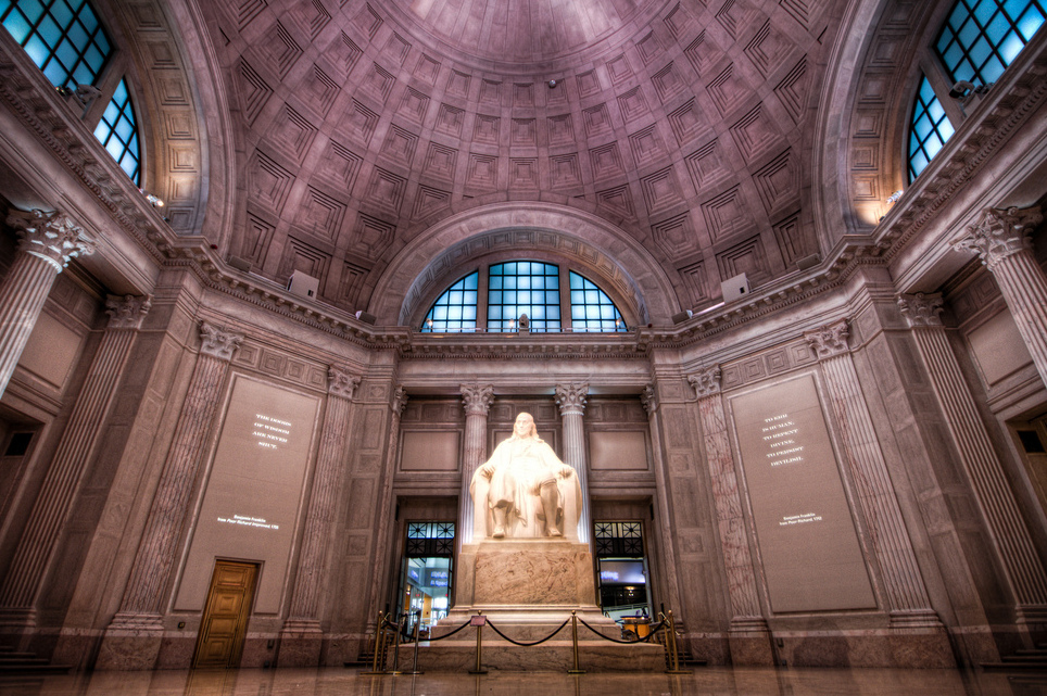 Philadelphie - Le Mémorial national Benjamin Franklin — Philadelphia