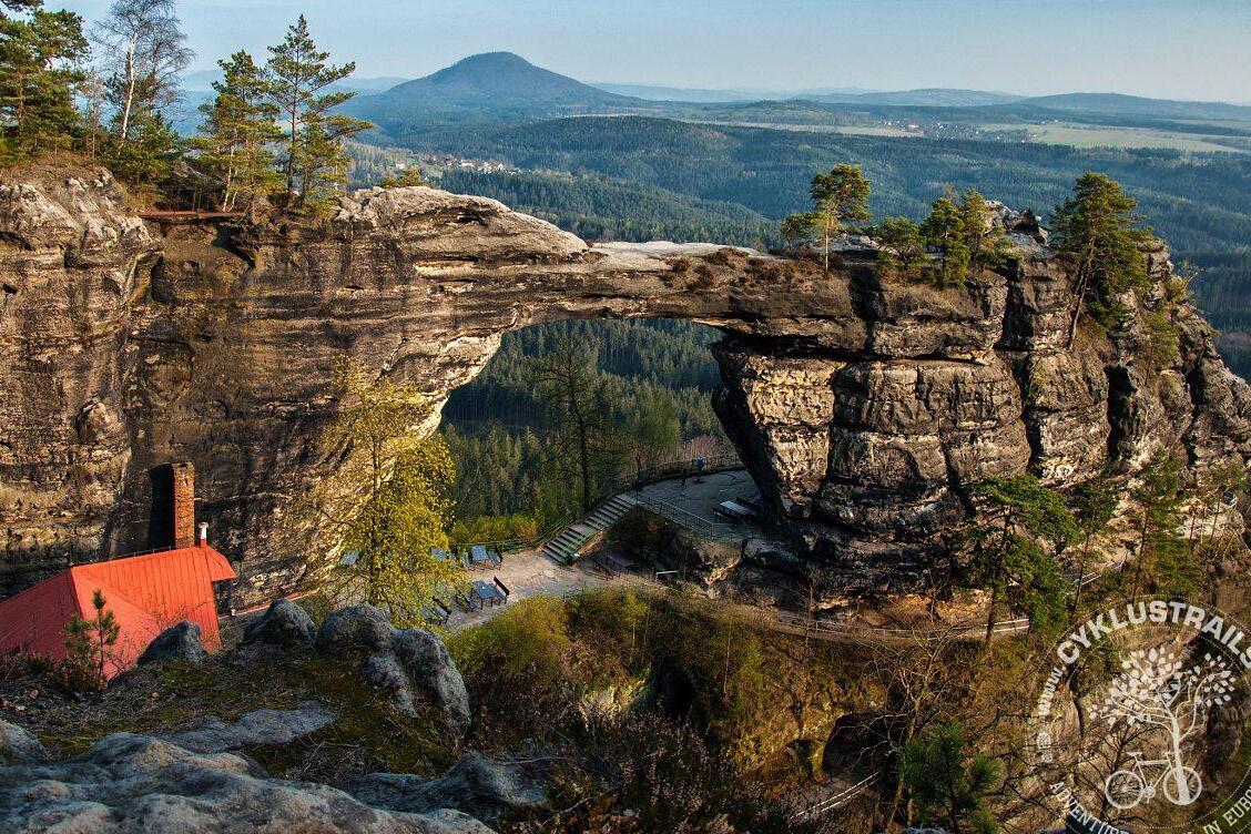Bohemian Switzerland National Park and the sandstone arch