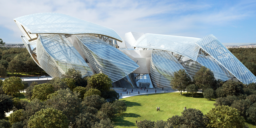 Yayasan Louis Vuitton dan layar nya - Paris | Secret World Trip Planner