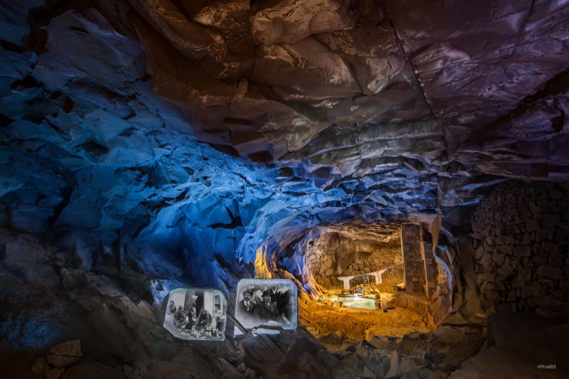 Höhle des Volvic-Steins — Volvic