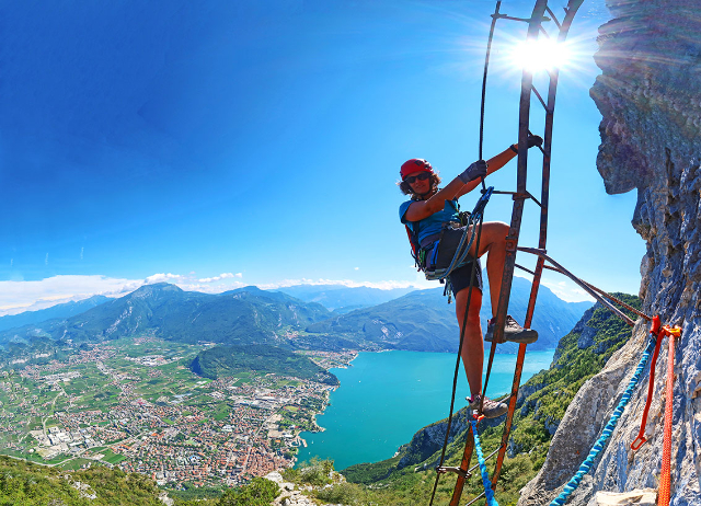 La Ferrata de la Amistad - Riva del Garda | Secret World Trip Planner