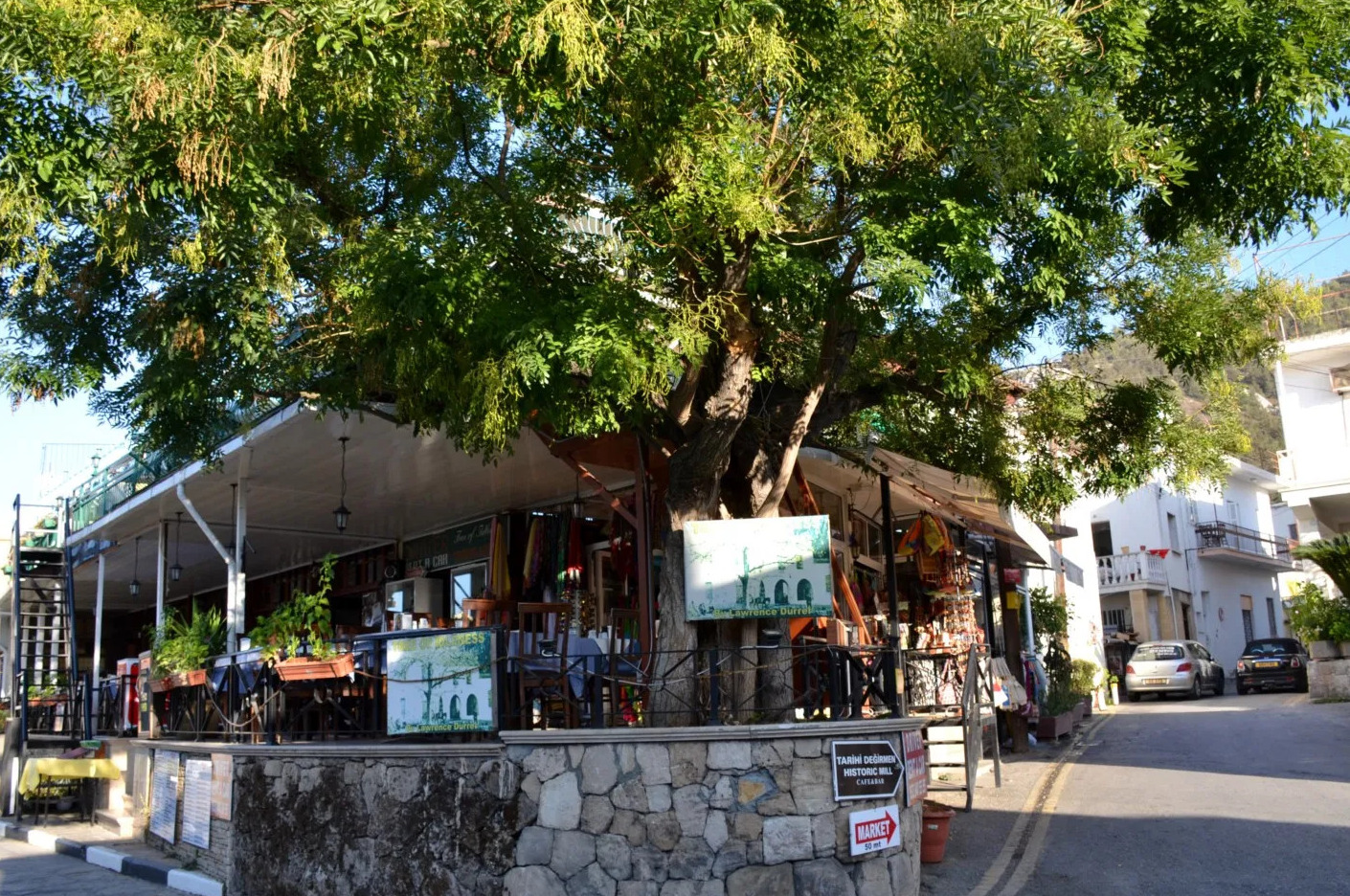 If you have read an extraordinary book by Lawrence Durrell, who lived in Bellapais d — Bellapais