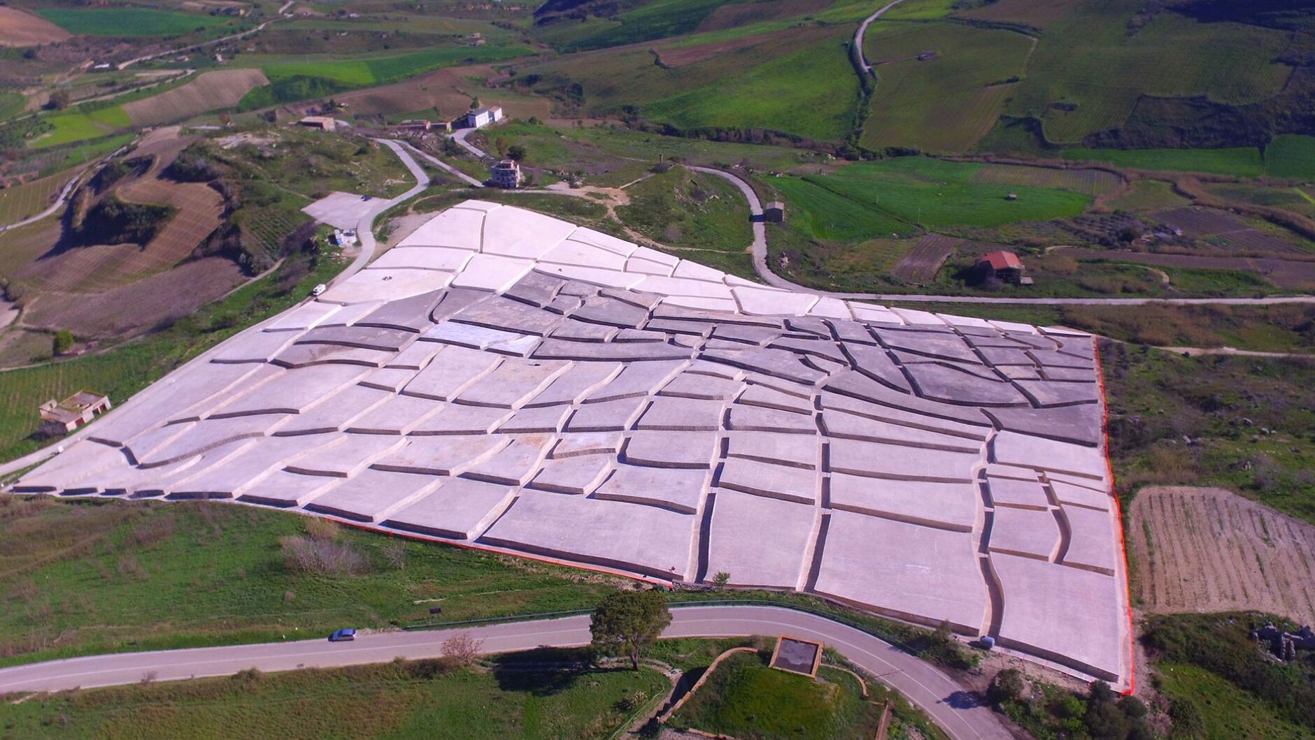 Sicily: Great Cretto of Burri — Gibellina Vecchia