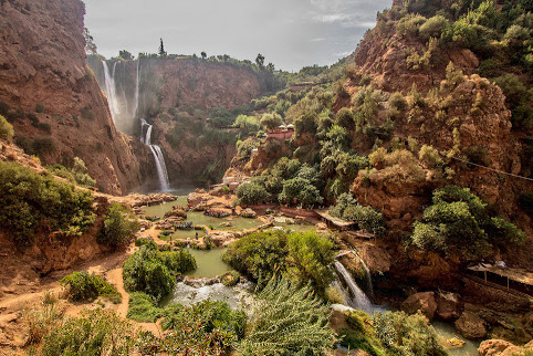 Les chutes d'Ouzoud, les plus hautes chutes d'eau d'Afrique du Nord — Ouzoud