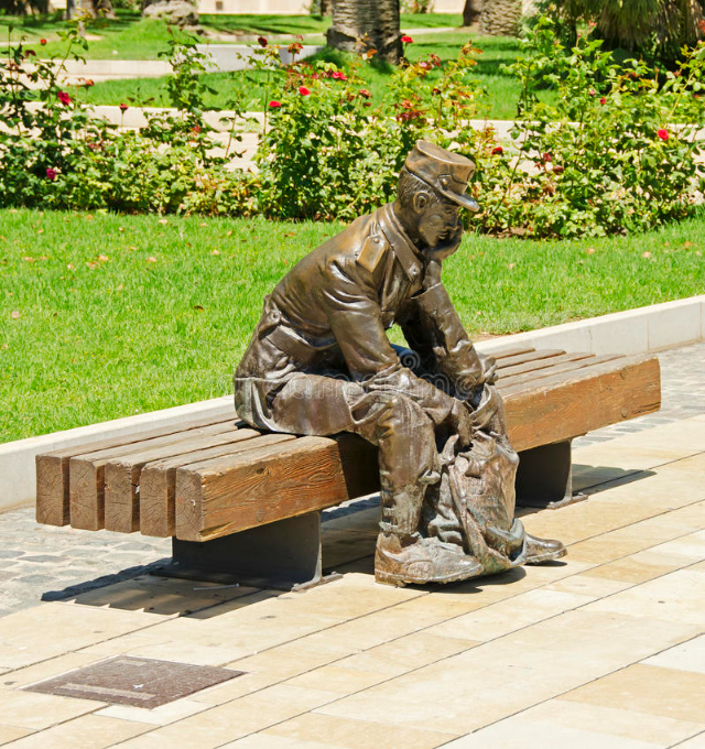 La statua del soldato triste — Cartagena