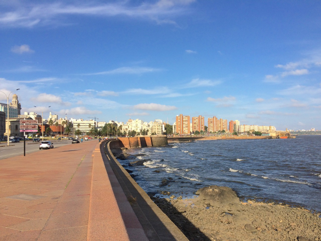 The ramblas of Montevideo — Montevideo