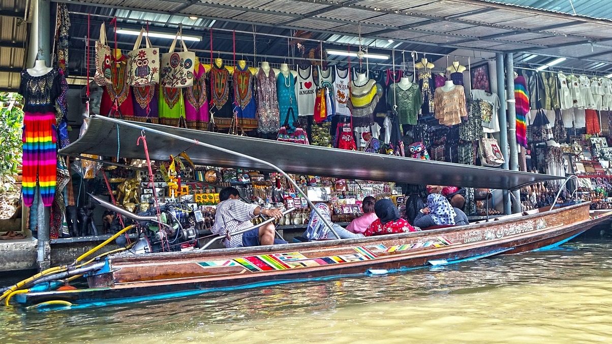 Le pionnier de tous les marchés flottants Damnoen Saduak - Damnoen Saduak | Secret World Trip Planner