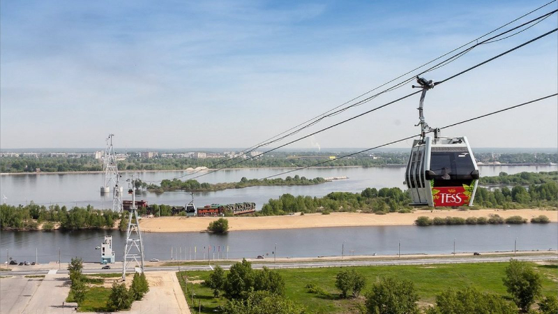 Nizhny Novgorod Cable Car - Nizhnij Novgorod | Secret World Trip Planner