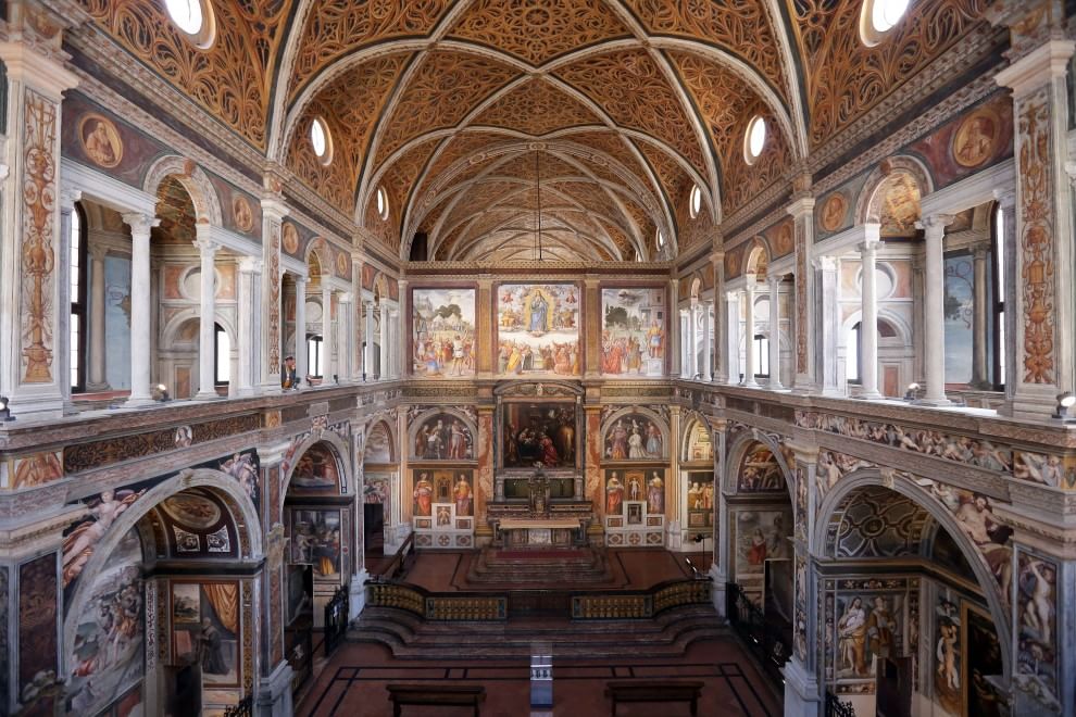 Царква Сан-Маўрыцыа ў манастыры Маджорэ - Milano | Secret World Trip Planner