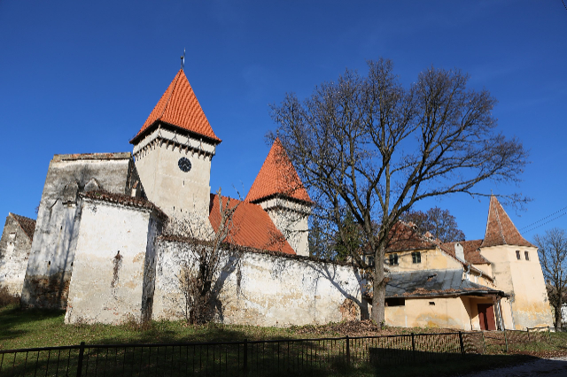 La chiesa fortificata di Dealu Frumos — Dealu Frumos