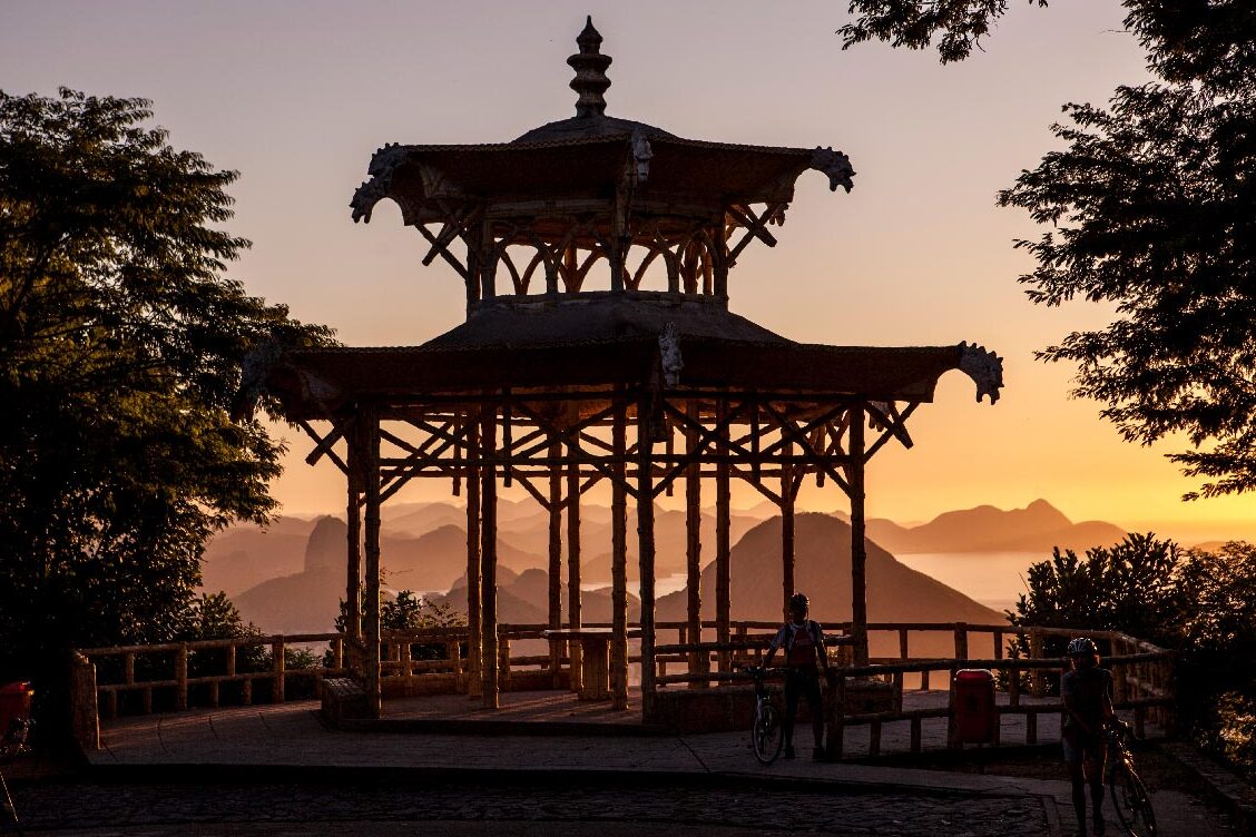 Vue de la Chine à Rio de Janeiro — Vista Chinesa - Alto da Boa Vista
