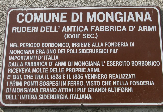 Kazi za chuma za Mongiana - Mongiana | Secret World Trip Planner