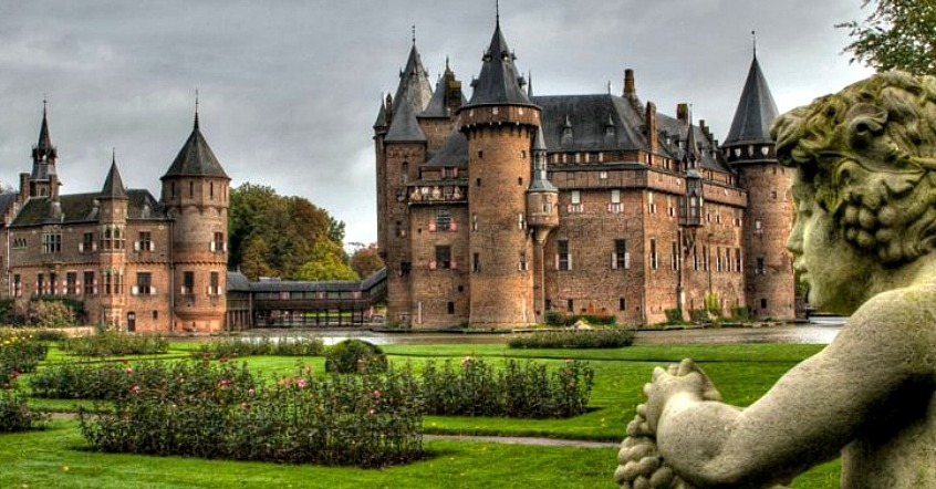 Château De Haar - Le plus grand et le plus luxueux château des Pays-Bas — Utrecht