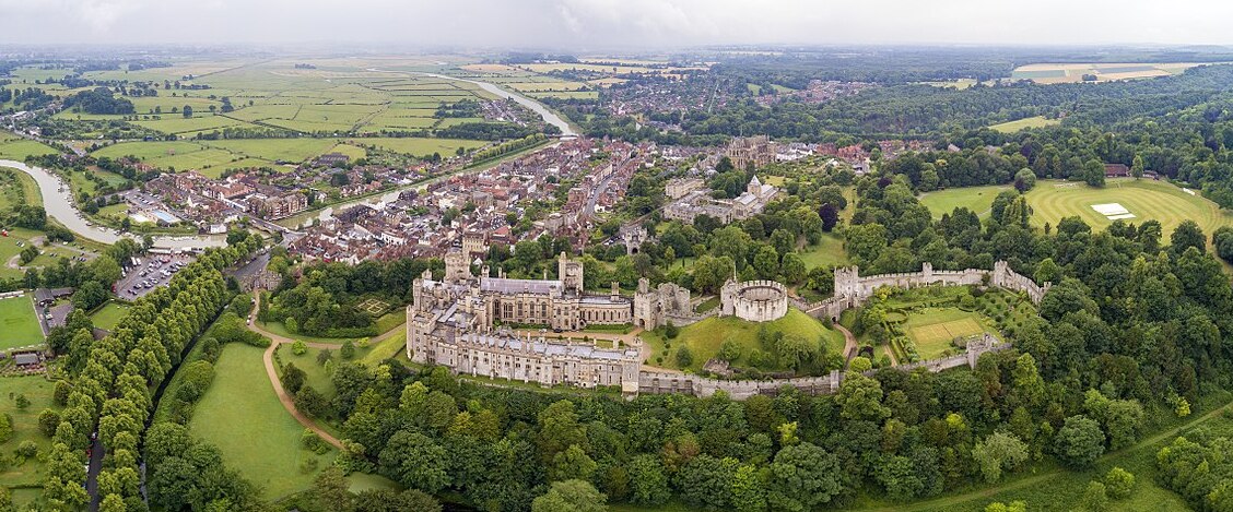 Arundel Castle, the seat of the Duke of Norfolk — Arundel BN18 9AB