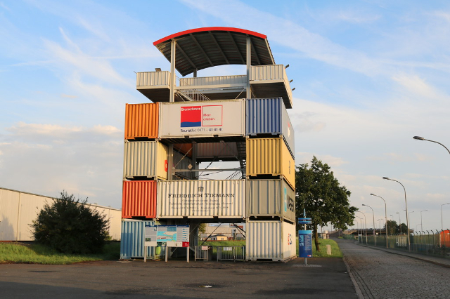 Container observation tower - Bremerhaven | Secret World Trip Planner
