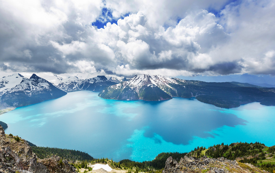 Le lac Garibaldi au Canada — Squamish-Lillooet D