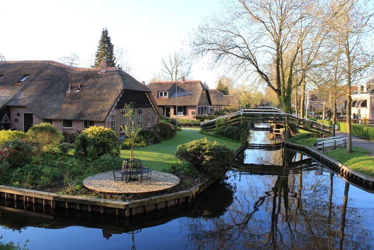 Giethoorn - Le romantique — Giethoorn