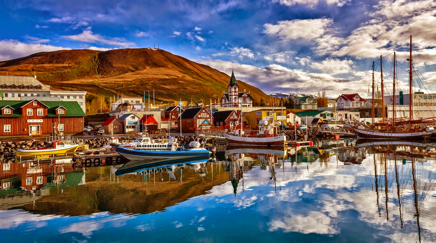Húsavík, dans le nord de l'Islande, vaut vraiment le détour — Húsavík