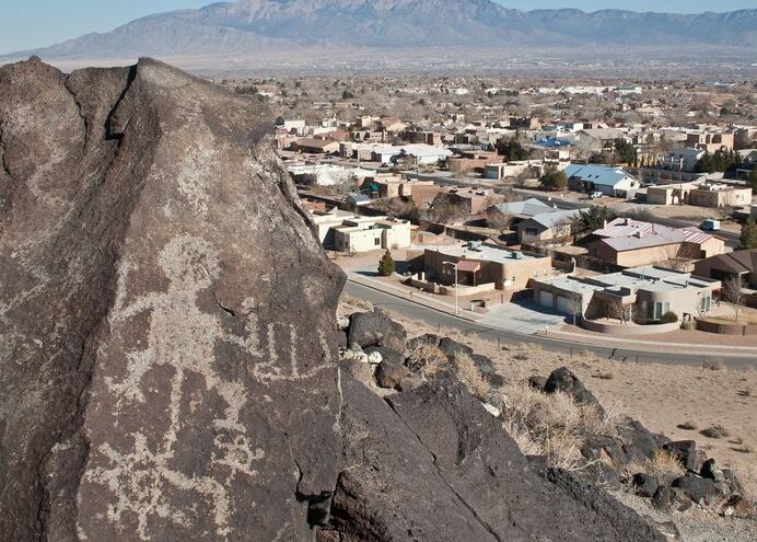 Monument national des pétroglyphes — Albuquerque