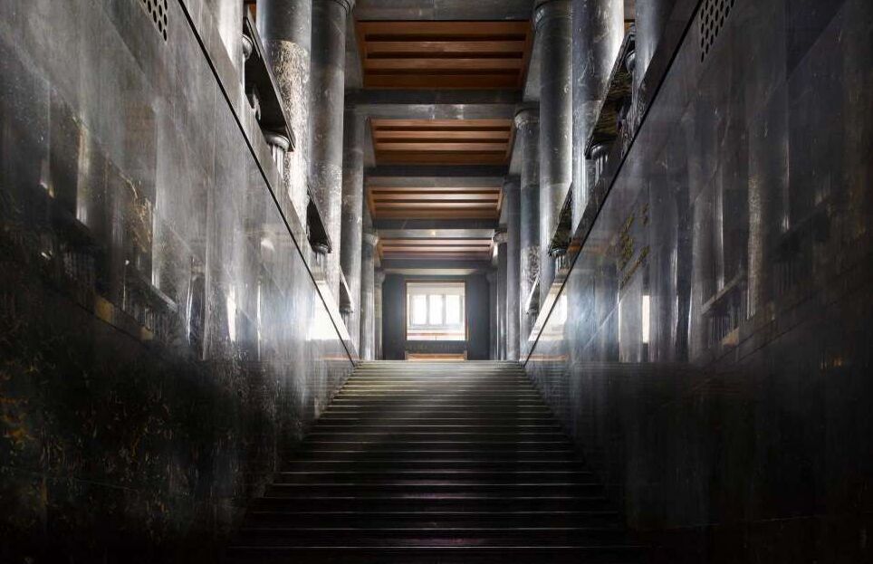 La Bibliothèque nationale de Slovénie, Ljubljana par Plecnik — Turjaška ulica 1