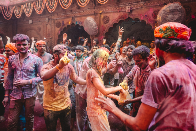 The Holi celebrations in Mathura and Vrindavan - Mathura | Secret World Trip Planner