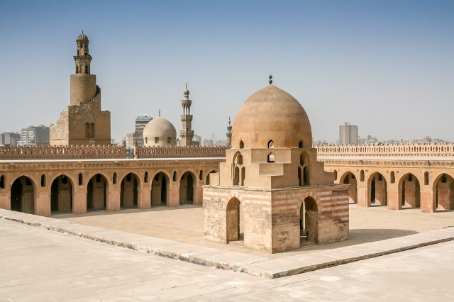 The Mosque of Ibn Tulun, located in Cairo, Egypt, is one of the oldest and best- - Ibn Tulun Mosque | Secret World Trip Planner