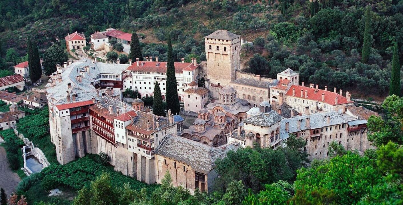 Le monastère de Hilandar en Serbie — Agio Oros
