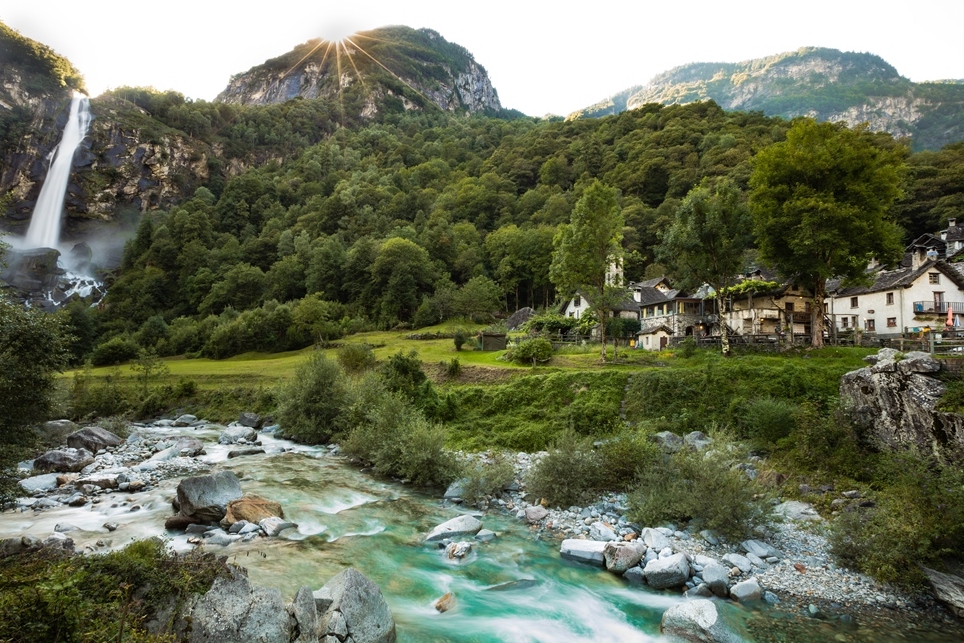Thụy Sĩ | Foroglio Thác Nước  - Cevio | Secret World Trip Planner